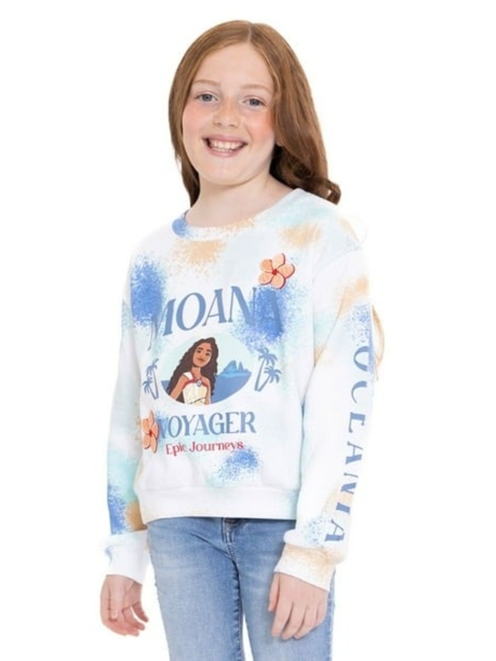 Disney Moana 2 Crewneck Sweatshirt XL (14/16)